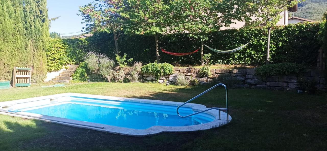 Vivienda El Olivo con piscina privada y jardín. Ayegui Exterior foto