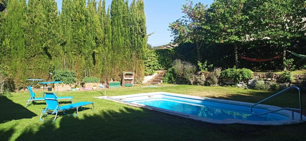 Vivienda El Olivo con piscina privada y jardín. Ayegui Exterior foto